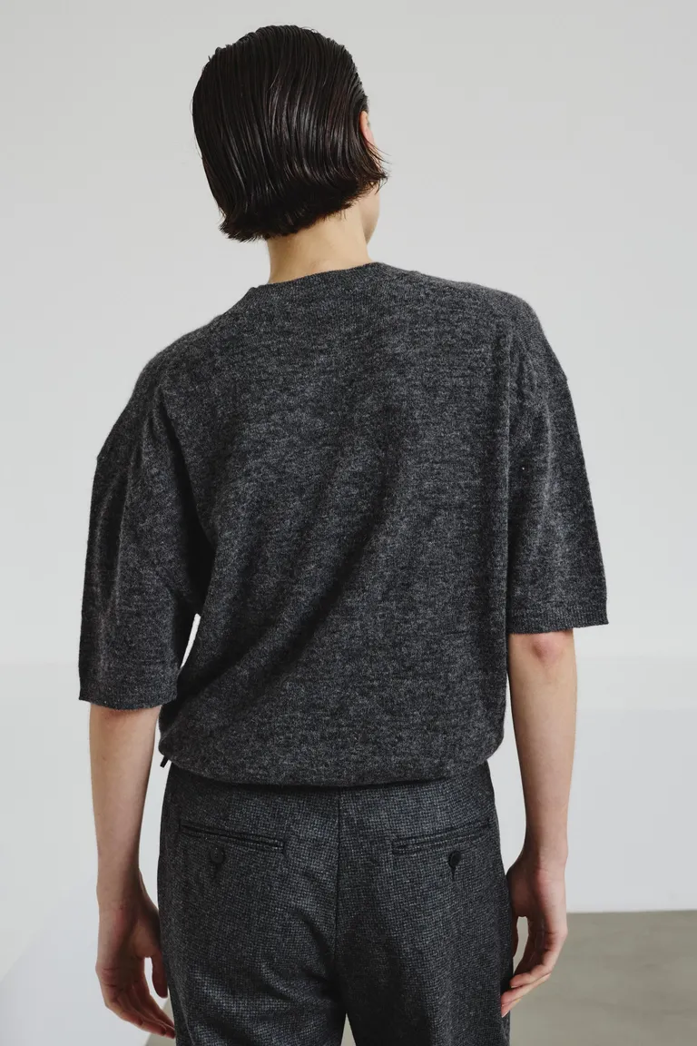 Jersey de punto fino en alpaca - Imagen 3