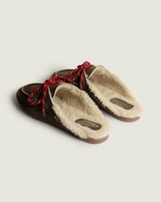 Mocasín Boat loafer mule Fur de la firma Posa